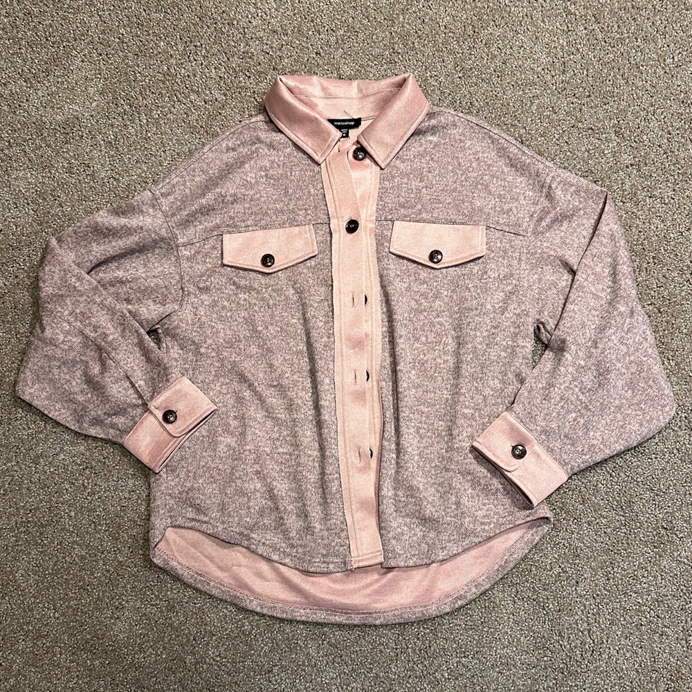 Bnwt - Oversized Lightweight Shacket - image 1